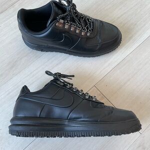 NIKE LF1 NIKE LUNAR FORCE, AIR FORCE 1 LOW BLACK, SIZE: 10 (US)